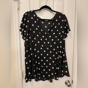 Torrid peplum top